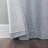 Serenity Abstract Magnetic Closure 100% Blackout Grommet Curtain Panel-116635948-116635949