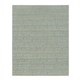 Rug & Kilim’S Block Print Custom Rug Design With Blue And Green Floral Patterns