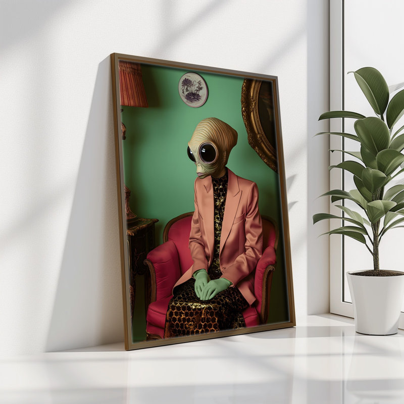 Élégante peinture décorative en panneau de fibres à densité moyenne, 13,8 x 18,5 x 0,1 pouces | 100% panneau de fibres à densité moyenne avec épaisseur de 3 mm, cadre 100% bois de pin | Œuvre d'art imprimée aux UV pour une décoration élégante, parfaite pour le salon ou le bureau