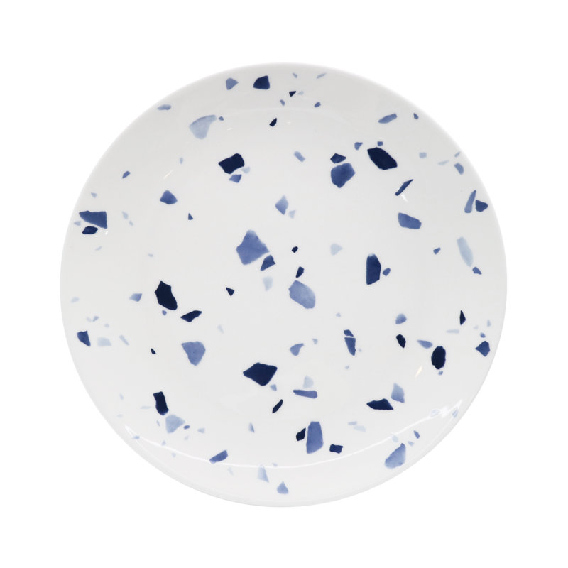 Terrazzo Azzurro Bone China Dinner Plate