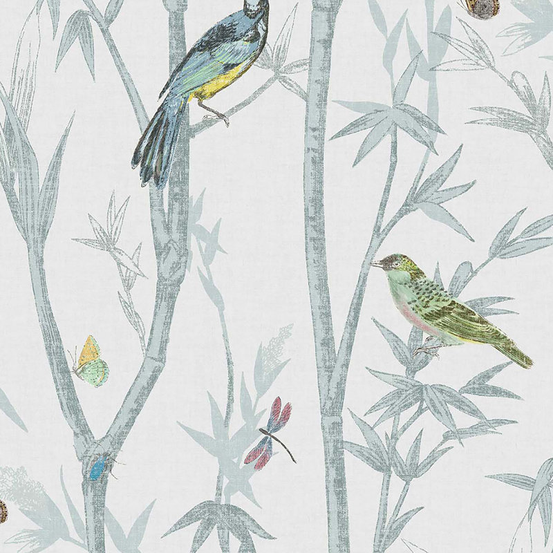 Wallpaper Double Roll, Duck Egg