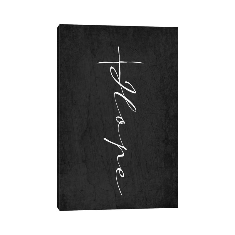Hope Cross by Kimberly Allen - Print on Canvas, Wrapped Canvas, 152.4cm H x 101.6cm W x 3.81cm D