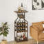 Bar avec rangement pour bouteilles de vin