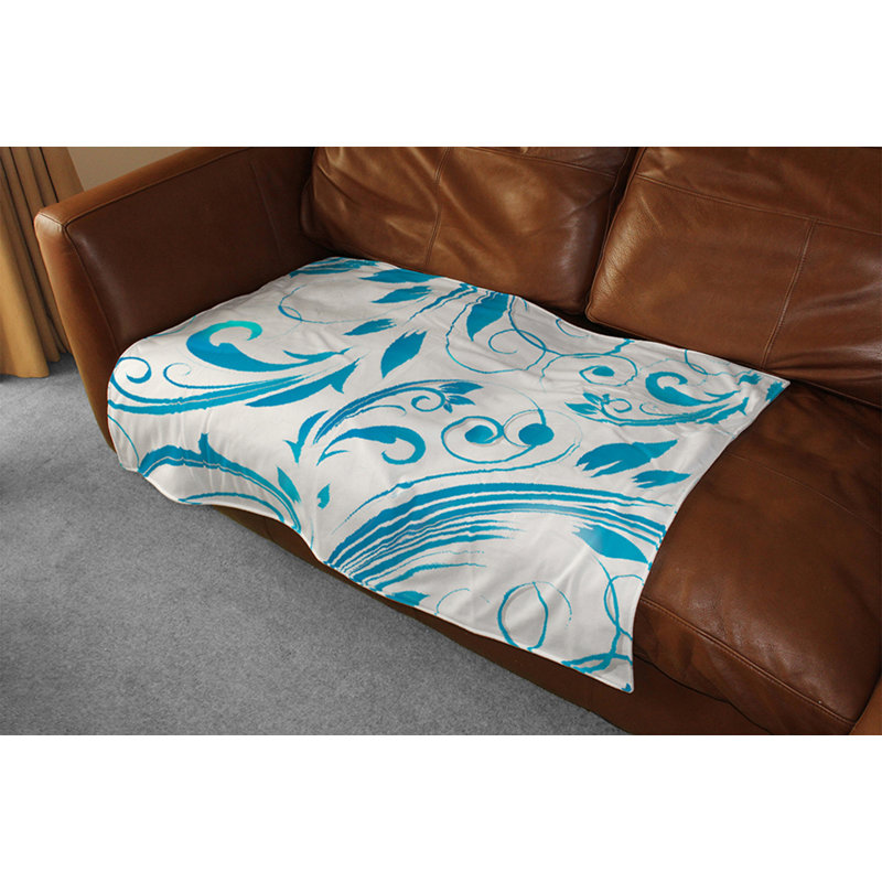 Couverture tourbillons, 65 po x 80 po