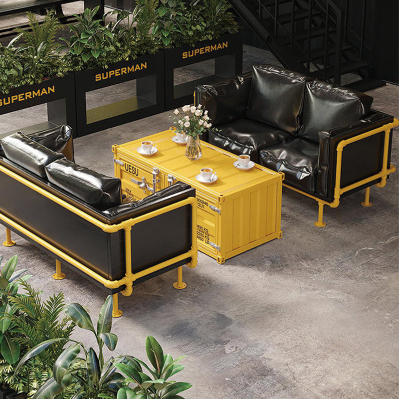 Juliandra 4 - Person Solid Wood Top Four Leg Base Dining Set, Yellow