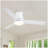 48" Lowe Profile Ceiling Fan With Light-413842012