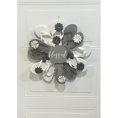 Gray Fall Wreath