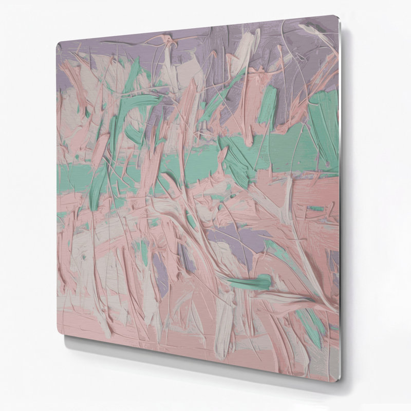 Art mural en métal Neo Expressionism 86, 8" H x 8" W