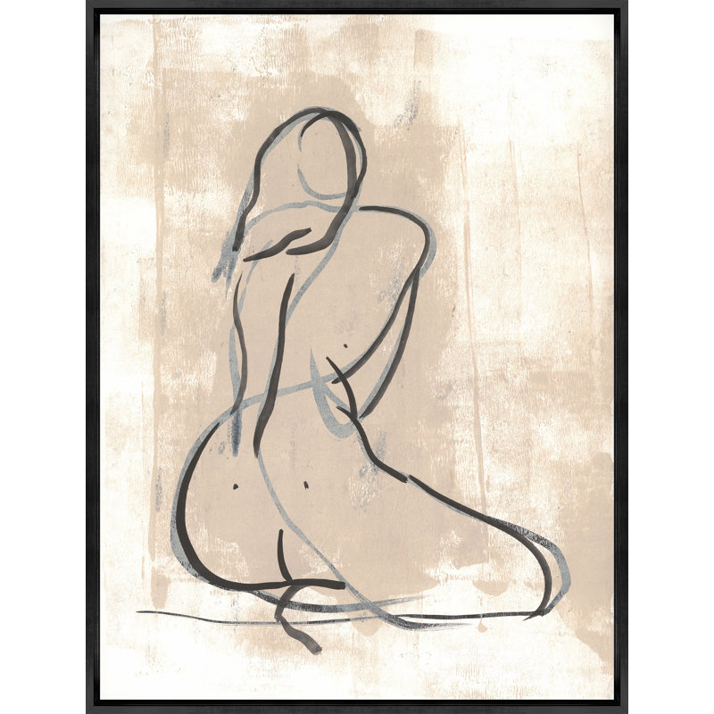 Curvy And Still Print by David Erickson, 41.5" H x 31.5" W