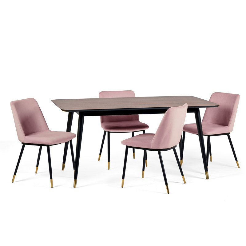 Gerson 4 - Person Dining Set, Beige