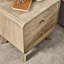 Tachaka 47.2cm W Manufactured Wood Bedside Table