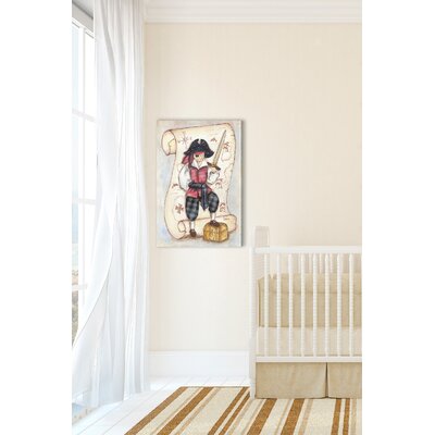 Pirate"" by Reesa Qualia Painting Print on Wrapped Canvas -  Marmont Hill, MH-REEQUA-60-C-18