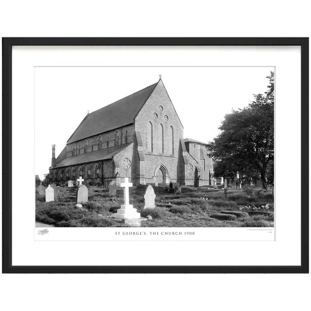 'St George's, the Church 1900' - Picture Frame Photograph Print on Paper
