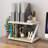 11.3'' H X 17.4'' W Desktop Printer Stand with Storage Shelf – Adjustable, Anti-Skid Feet, and Easy Assembly for Home & Office-110271146