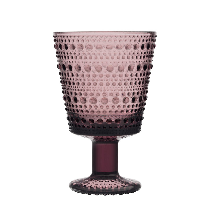 Kastehelmi 2 Piece 8.7916 oz. Glass Goblet Set, Calluna