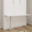 Lit escamotable bureau avec armoires de rangement latérales, grand lit mural pliable pour salle d'étude, chambre à coucher