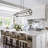 Mansurah 5-Light 41.5'' Kitchen Island Rectangle Pendant