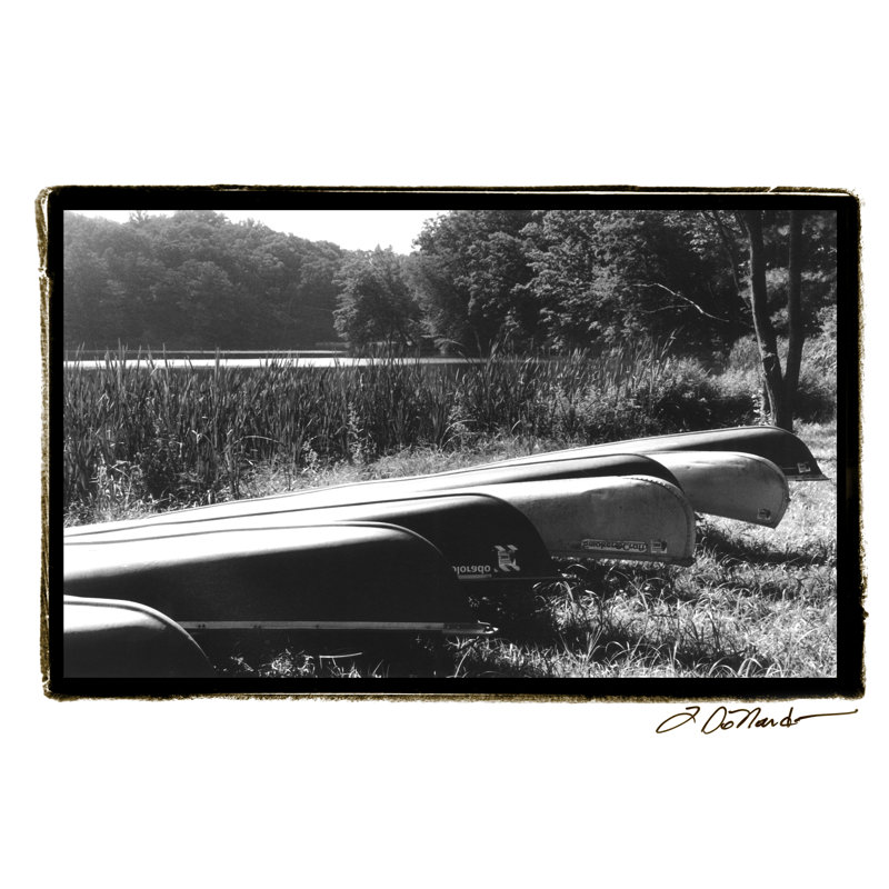 Lake Living II by Laura DeNardo - Wrapped Canvas Print, 30cm H x 46cm W