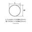 Essential Z 1 1/4" Diameter Mushroom Knob