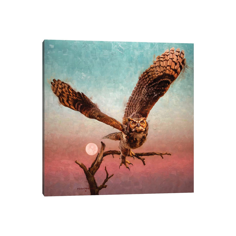 Into The Night by Mark McKenna - Wrapped Canvas Print, 66.04cm H x 66.04cm W x 1.91cm D