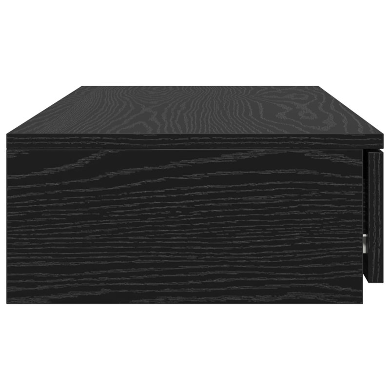 Bed Drawers - Made From Engineered Wood, Black, 16.5 H x 100 L x 36.5 W cm