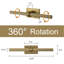 Applique murale rotative
