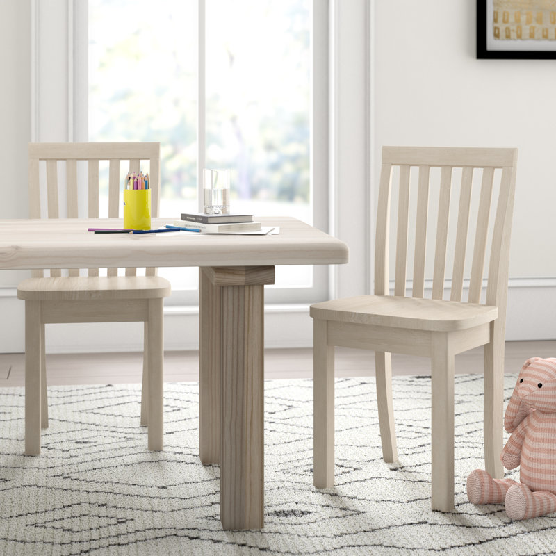 Chaise de bureau / d'activité en bois massif Dmitry Kids 