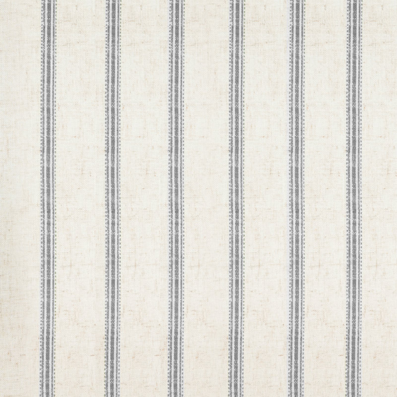 Mudge Farmhouse Striped Linen Double Layer Thermal Insulated Room Darkening  Window ValancesRod Pocket Vertical Striped Kitchen Valance for Bathroom