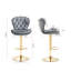 Tabouret de bar pivotant à hauteur réglable