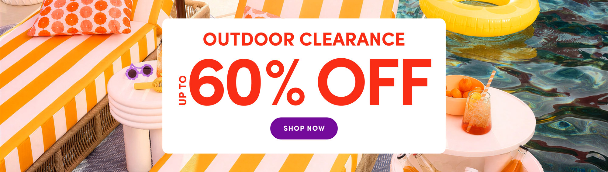 Outdoor Clearance up to 60% off, shop now.