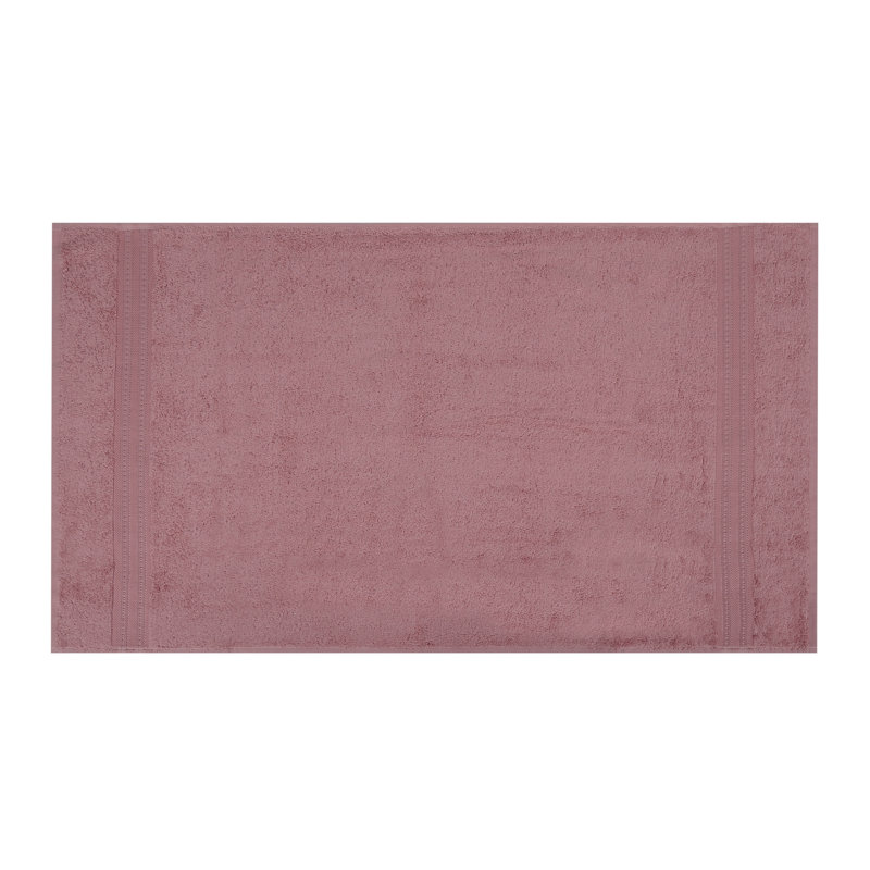 Cotton Blend Midweight Bath Towel, Dusty Rose, Bath Towel - 1 Pack