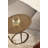 Natalli Metal Oval C-Table for Use as Living Room End Table or Overbed Table-1537521430