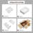 Ceramic Rectangular Basin, 16-Inch X 12-Inch Small Bowl Bathroom Basin, Countertop Art Basin Washbasin