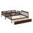 Stairway  Bunk Bed With Drawer, Storage And Guard Rail For Bedroom, Dorm, For Adults-1279282070