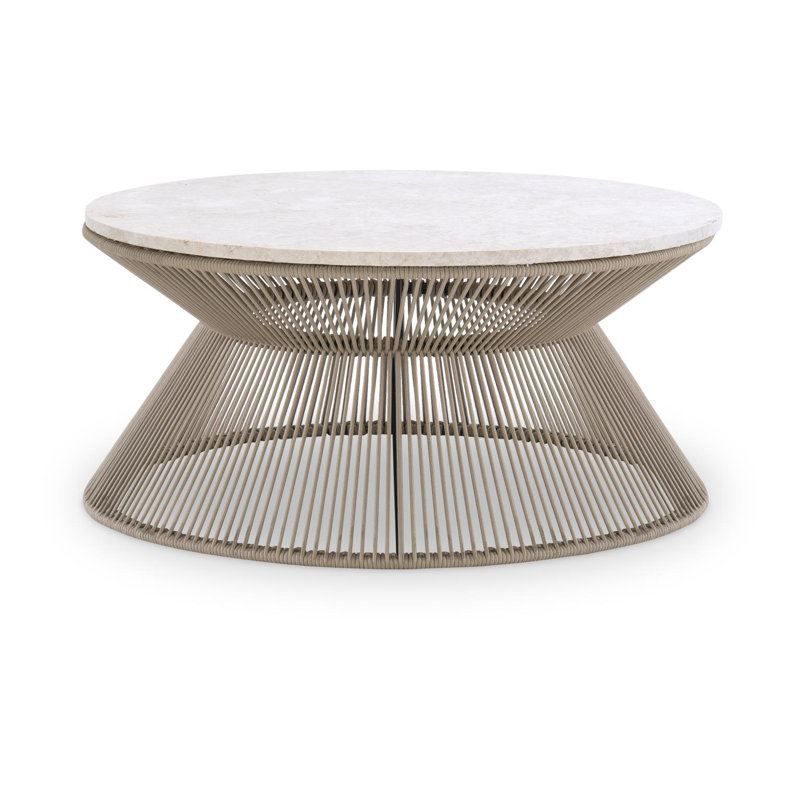 Table basse à piédestal Biscayne