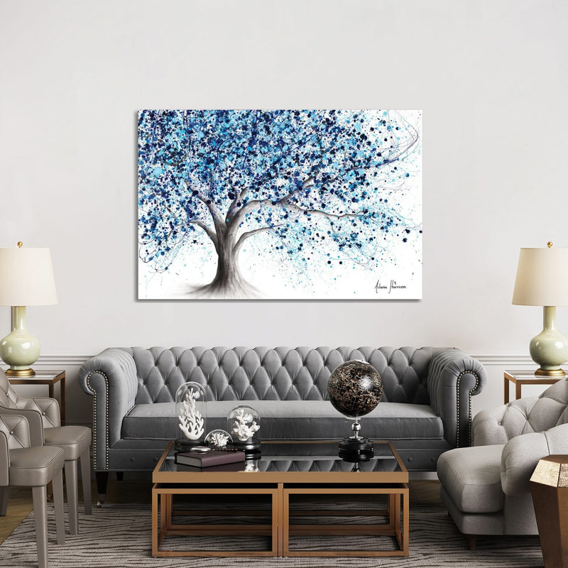 Marine Tree by Ashvin Harrison - Print on Canvas, 152.5 cm H x 101.5 cm W x 3.175 cm D, Wrapped Canvas