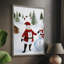 «Christmas Holiday», art encadré CCxxviii - bois massif-1374835915