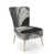 Abstract Gray Polyester Blend 3 selected