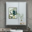 Armoire à pharmacie avec miroir et 3 tablettes Cyrille-2003309847-2003309848
