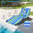 Longin Outdoor Metal Chaise Lounge-181788904