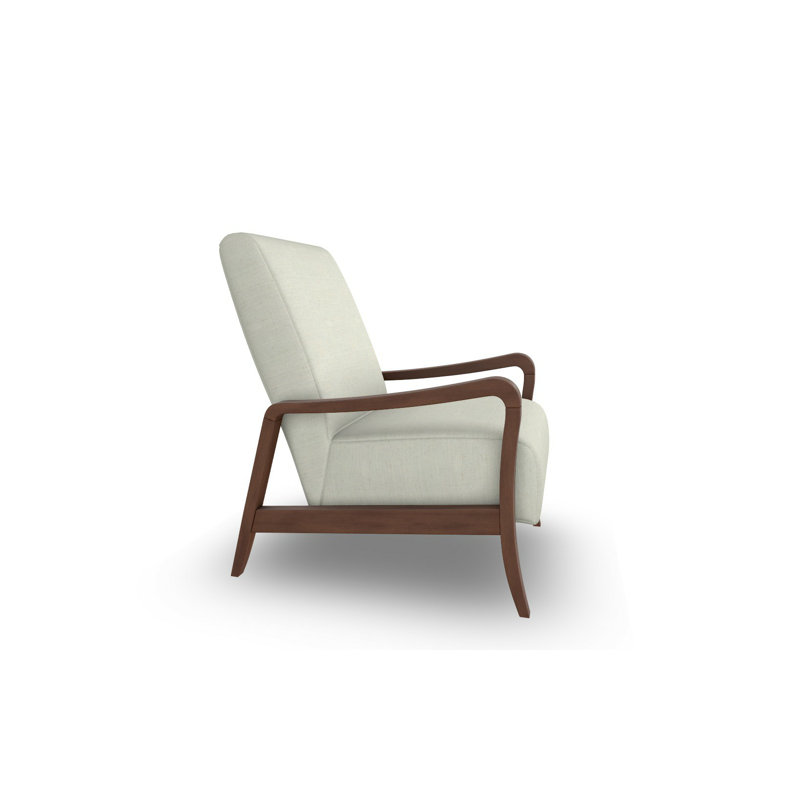 Fauteuil d'appoint moderne, Nuage, Noyer foncé