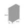 Shaker 34'' W 5 - Drawer Dresser