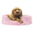 Ultra Plush Oval Donut Dog Bed-809269205-809269211