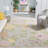 602 Area Rug In Pink / Grey-657910719