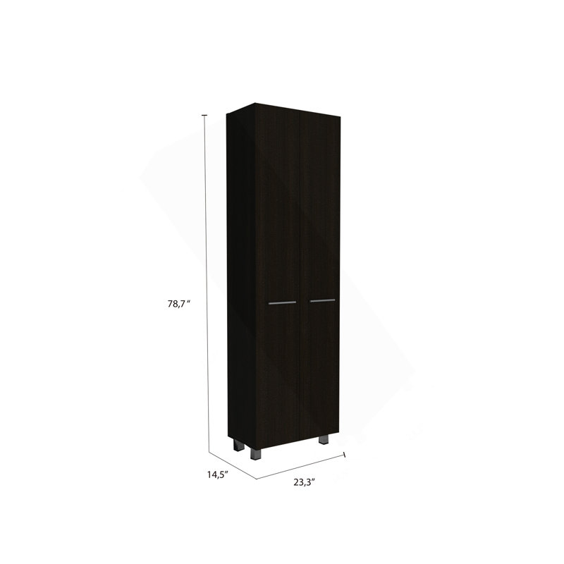 Rectangle garde-manger wengé
