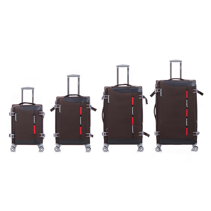 Softside Upright Luggage Set , Lightweight,4-Piece (20//24/28/32)