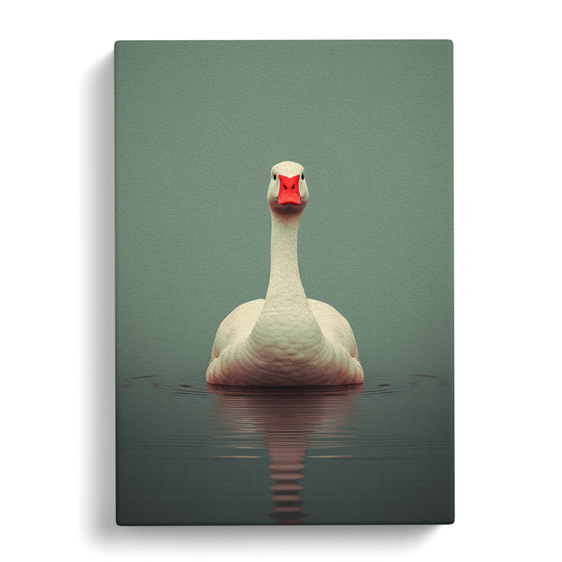 Goose Minimalism No.3 - Print, 50cm H x 35cm W x 3cm D