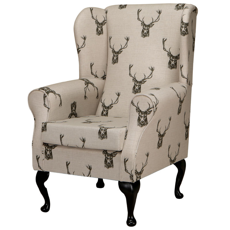 Stag Wingback Armchar
