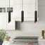 Minola 1 - Light Black Pendant