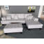 Canapé modulaire en microfibre avec repose-pieds Pritesh-1539345649-1540828726